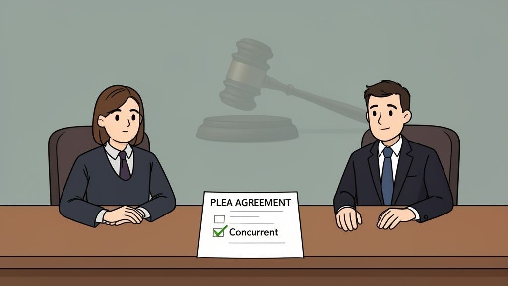 consecutive vs. concurrent plea agreement