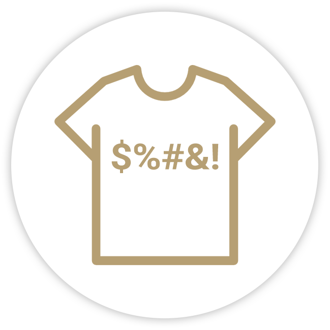 OFFENSIVE OR OBSCENE CLOTHING