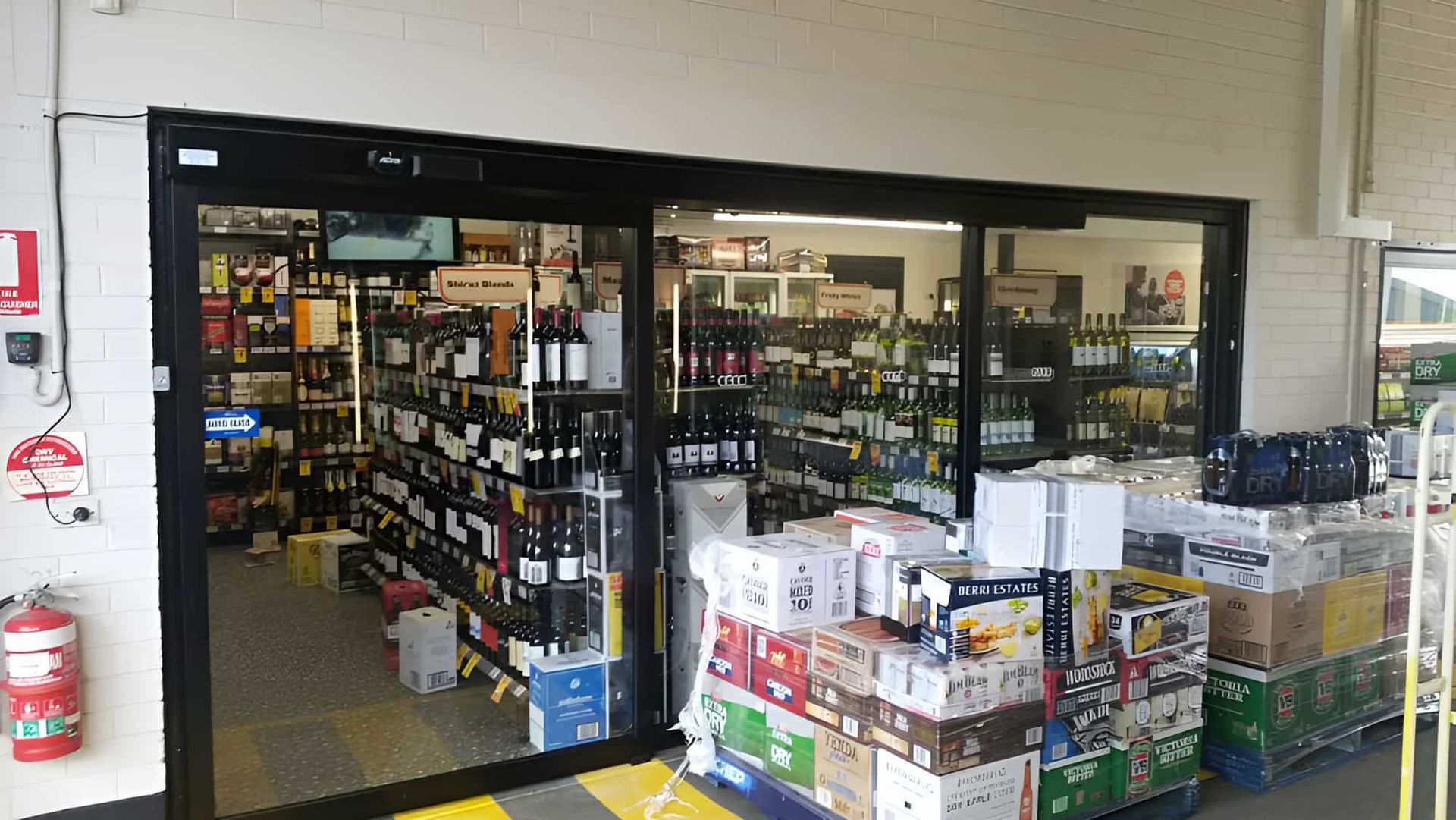 A Liquor Store Filled With Lots Of Bottles And Boxes — All Hours Glass In Culburra Beach, NSW