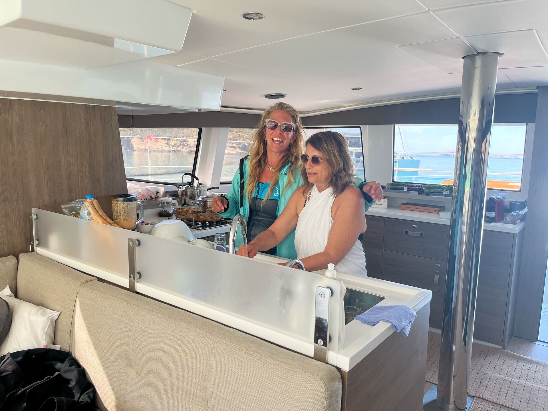 במטבח של היאכטה