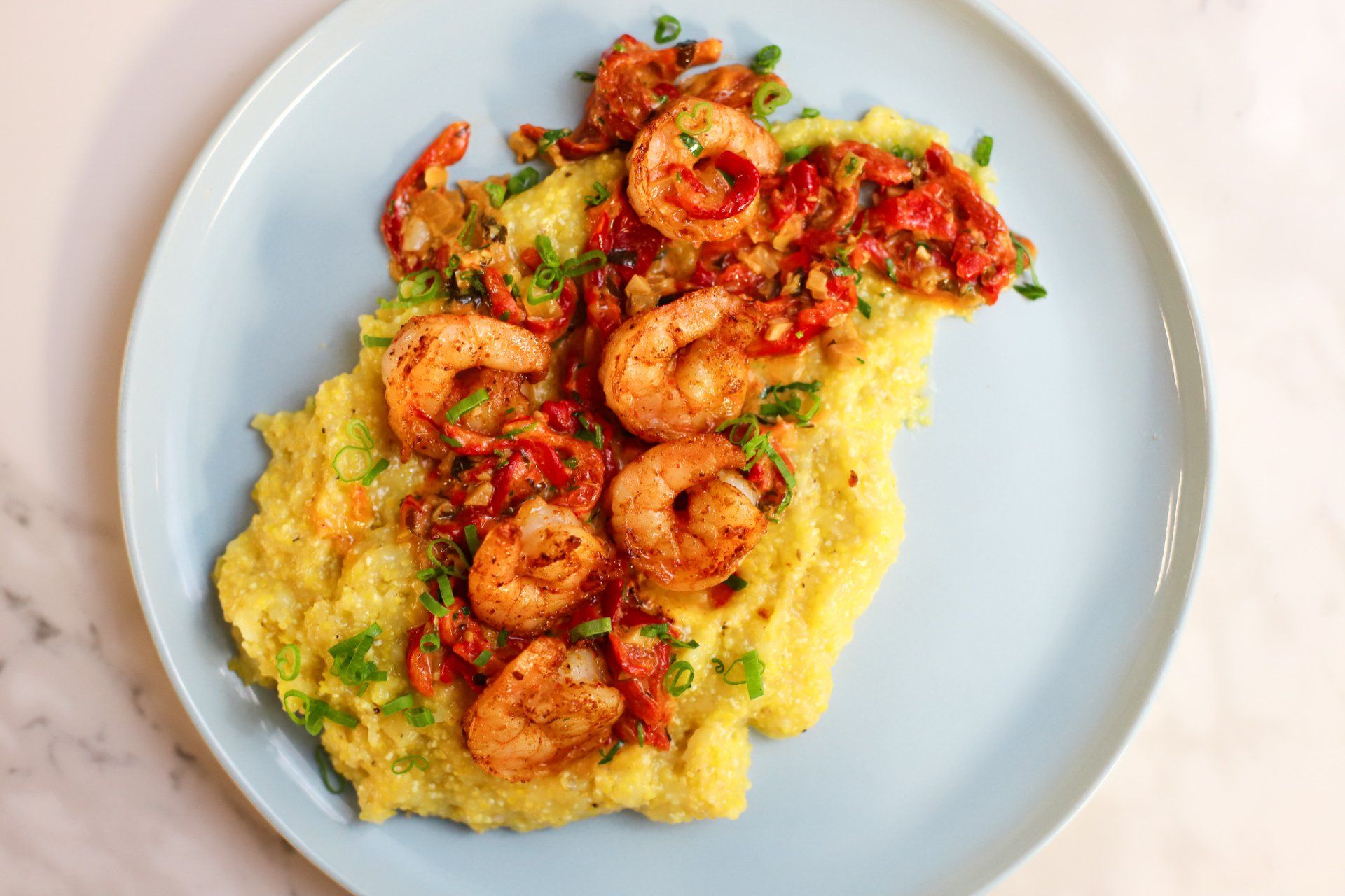 Shrimp and Grits from Pure Roots