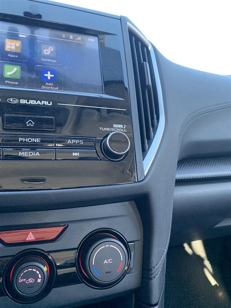 A close up of the dashboard of a subaru | Lou's Car Care  Center Inc.