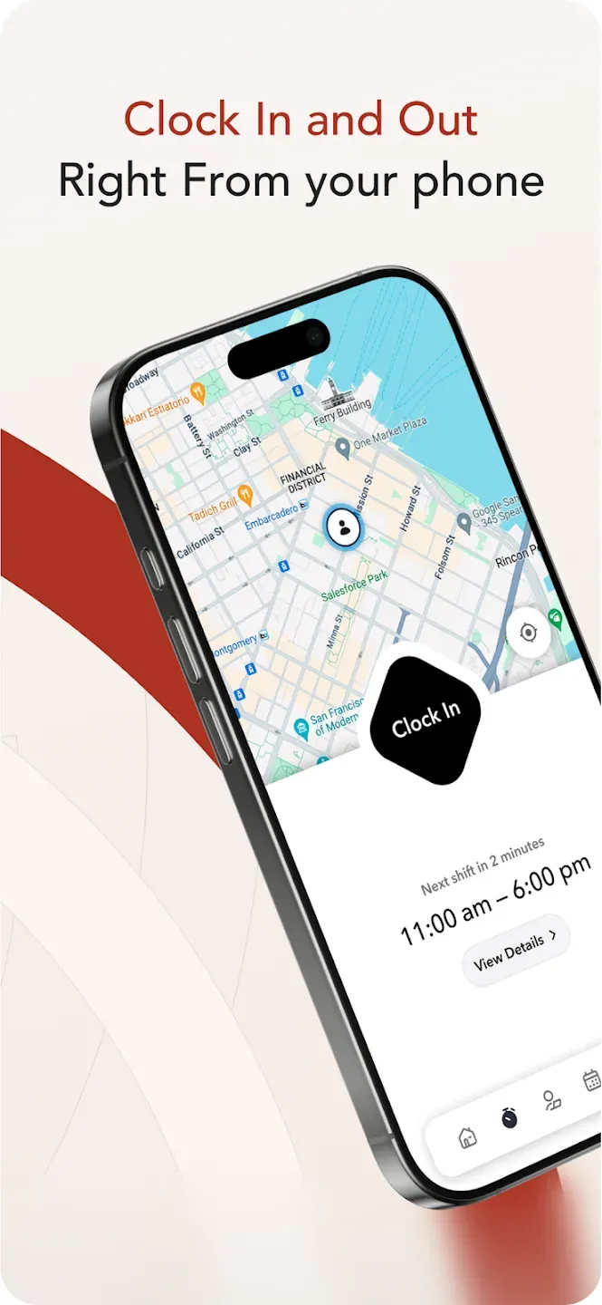 CoreGo App Clock In and Out