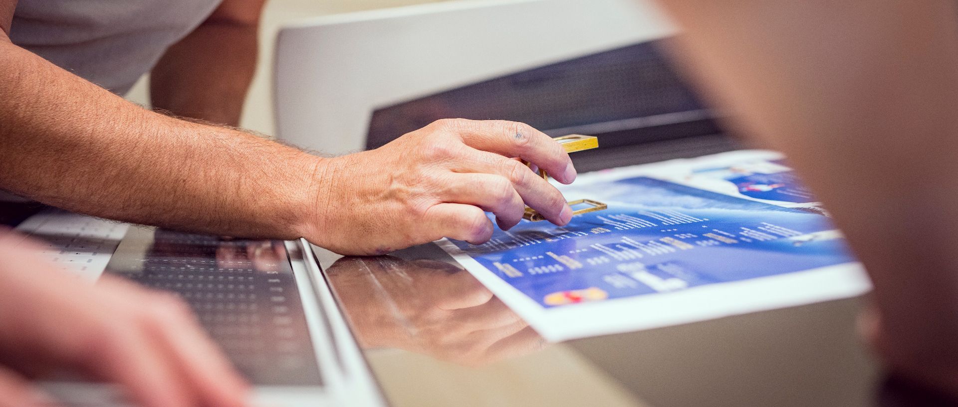 Druckerei Pircher Display Drucker