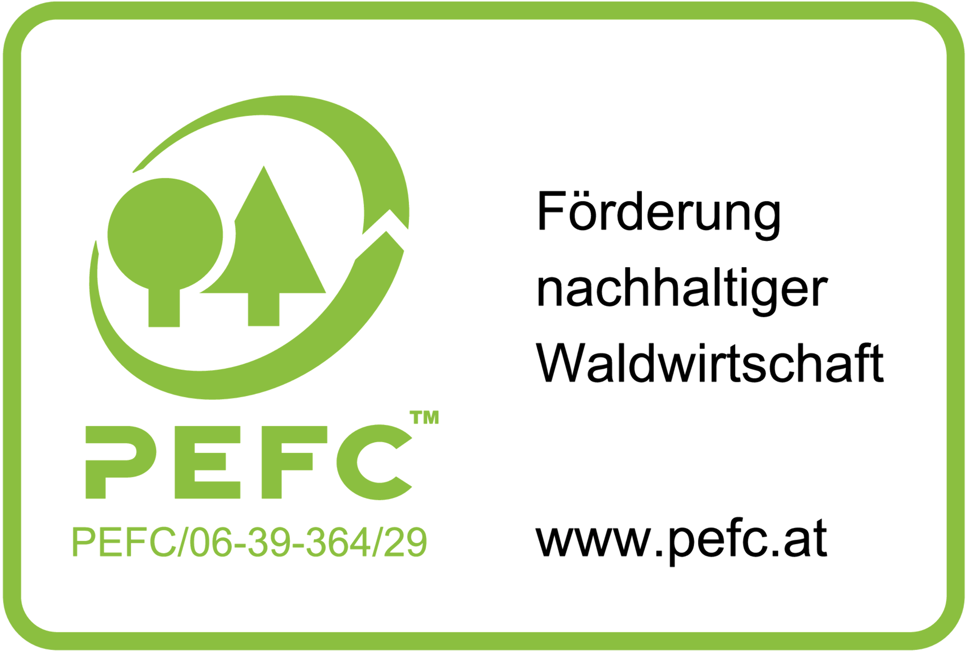 PEFC Zertifizierung bvfs-CoC-0024/29