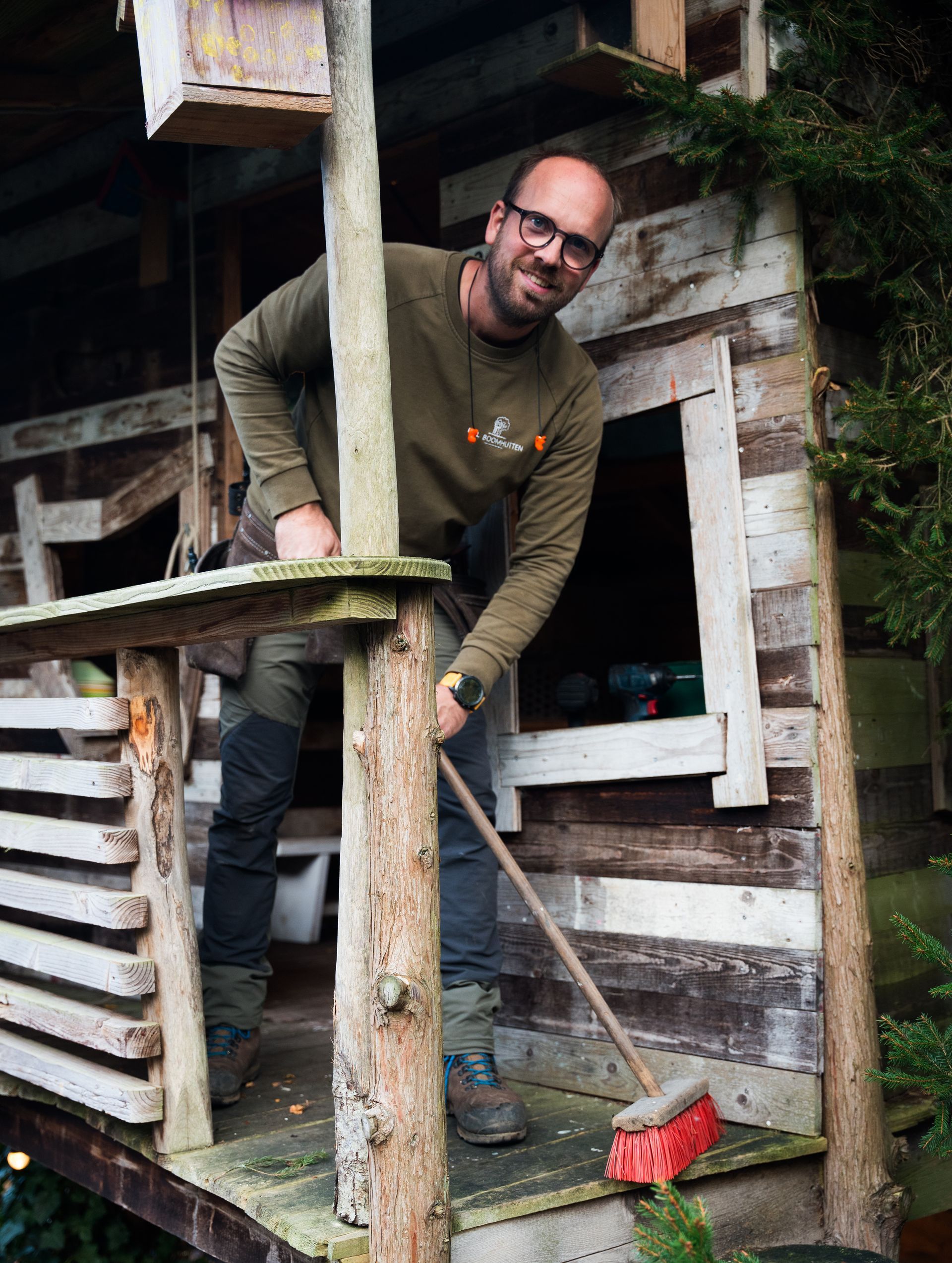 Hoe onderhoud je een boomhut