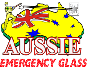 Aussie Emergency Glass logo