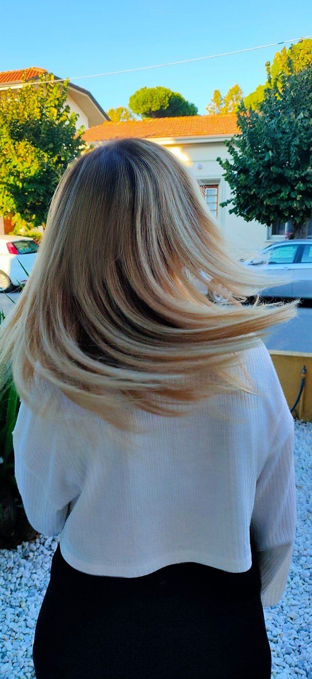 Messa in piega liscia