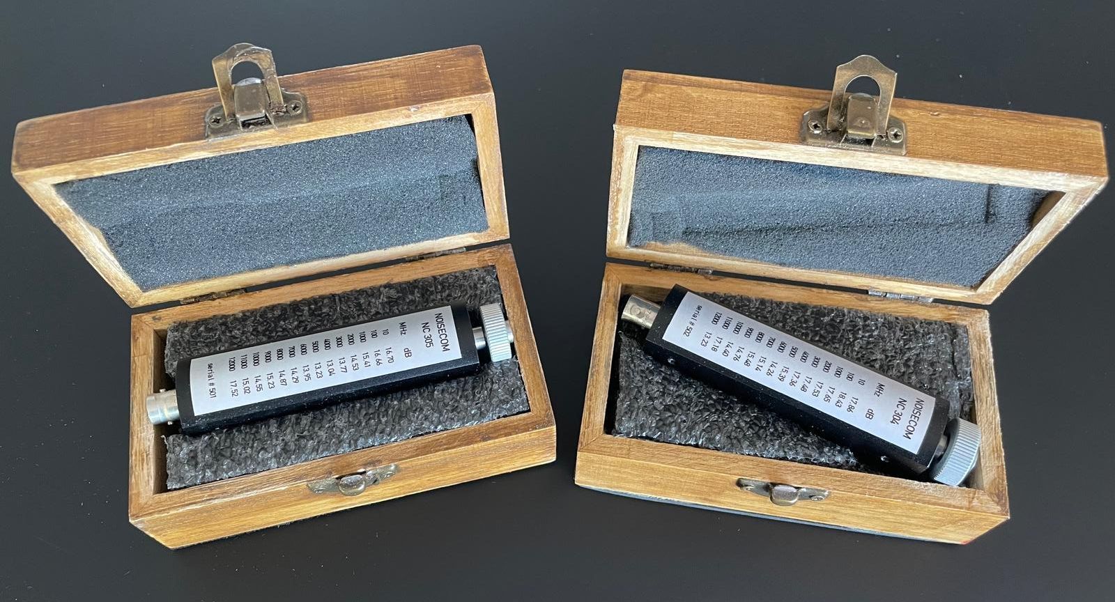 Noise Source Noisecom NC 305 boxes