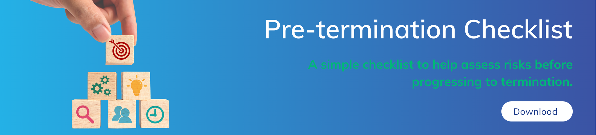 pre-termnation checklist