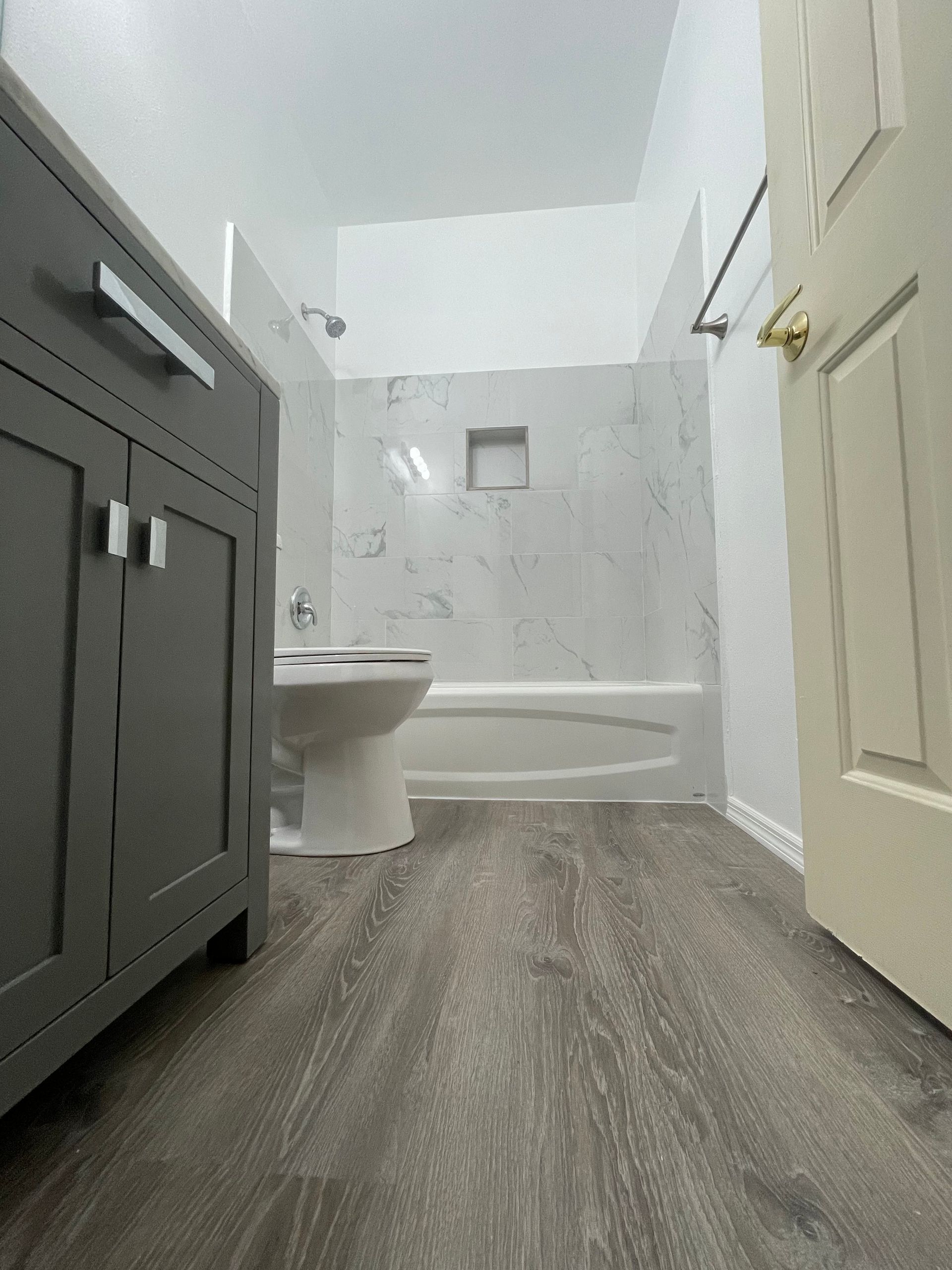 Bathroom Floor — Maple Valley, WA — One Source Contracting LLC