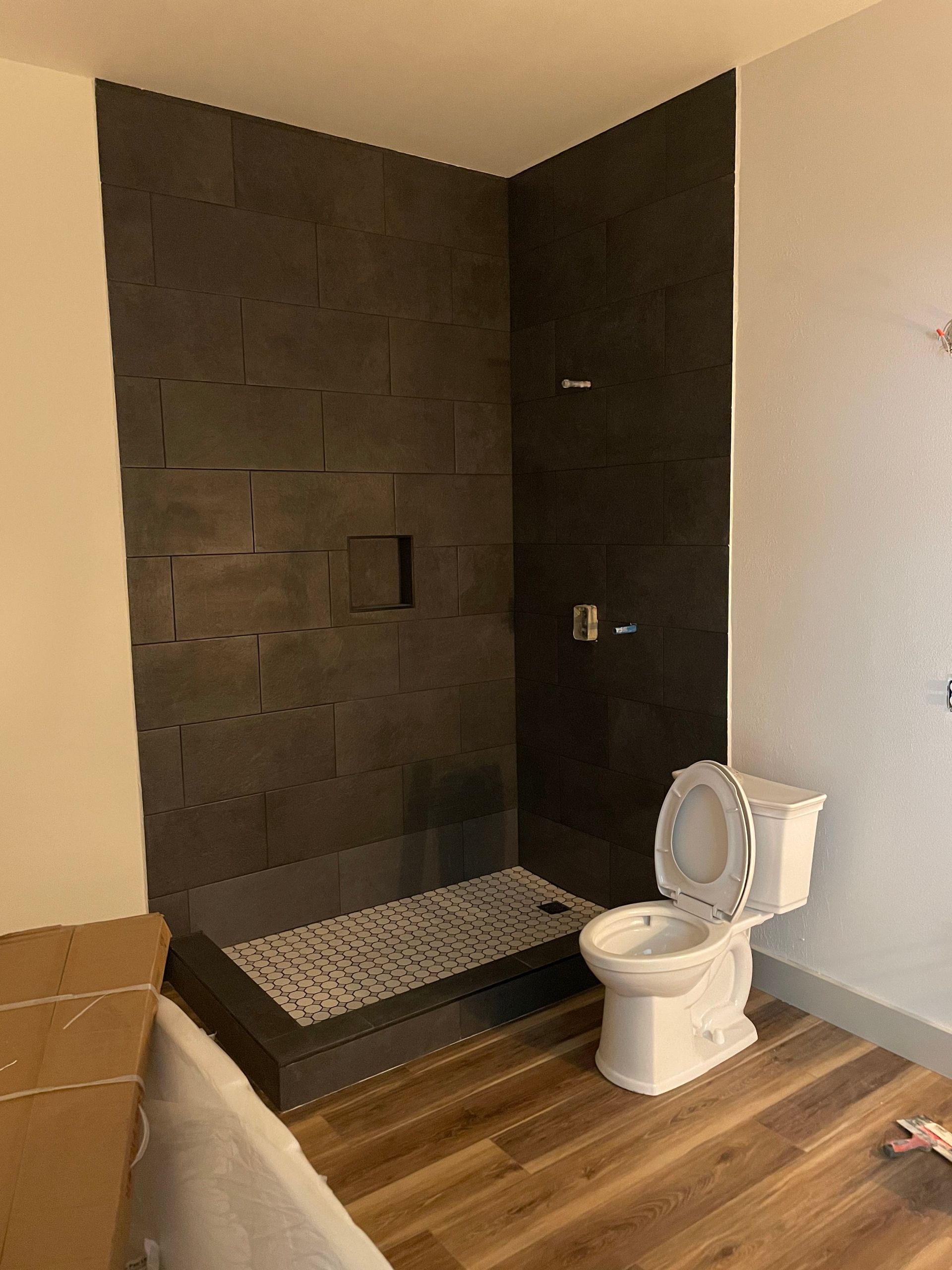 Toilet and Walk-In Shower — Maple Valley, WA — One Source Contracting LLC