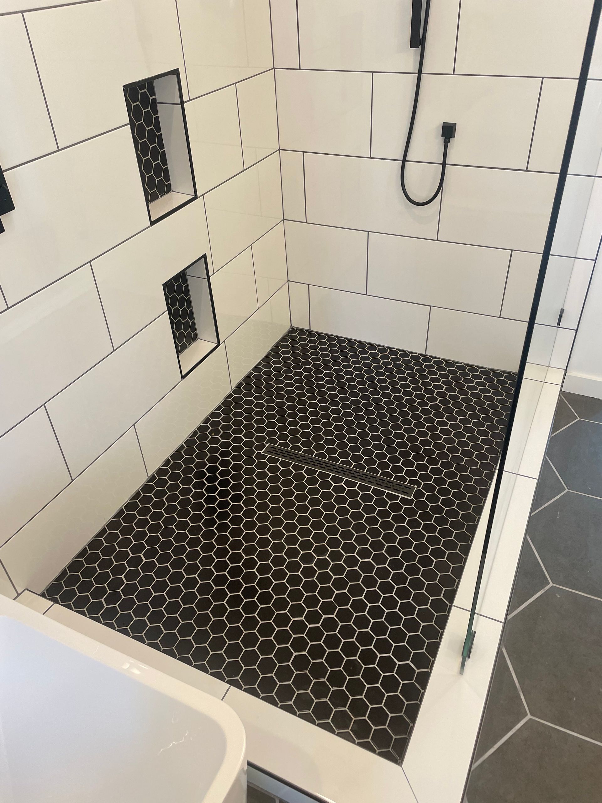 Shower Floor Tiles — Maple Valley, WA — One Source Contracting LLC