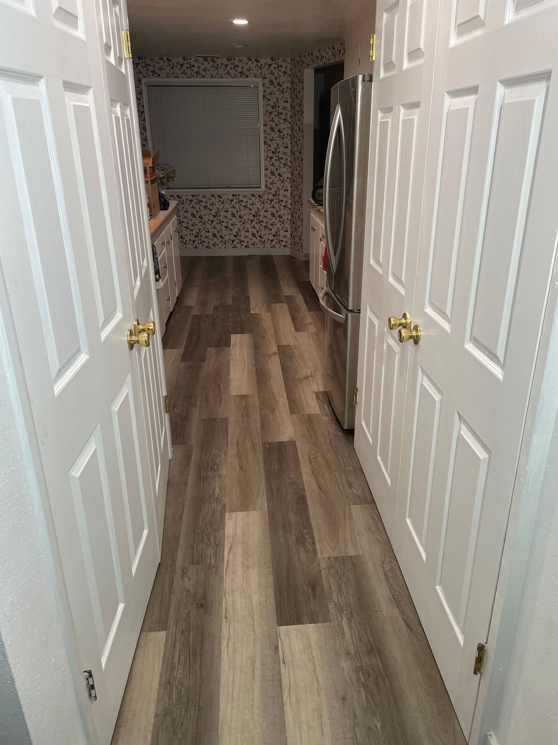 Hallway with Hardwood Floor — Maple Valley, WA — One Source Contracting LLC