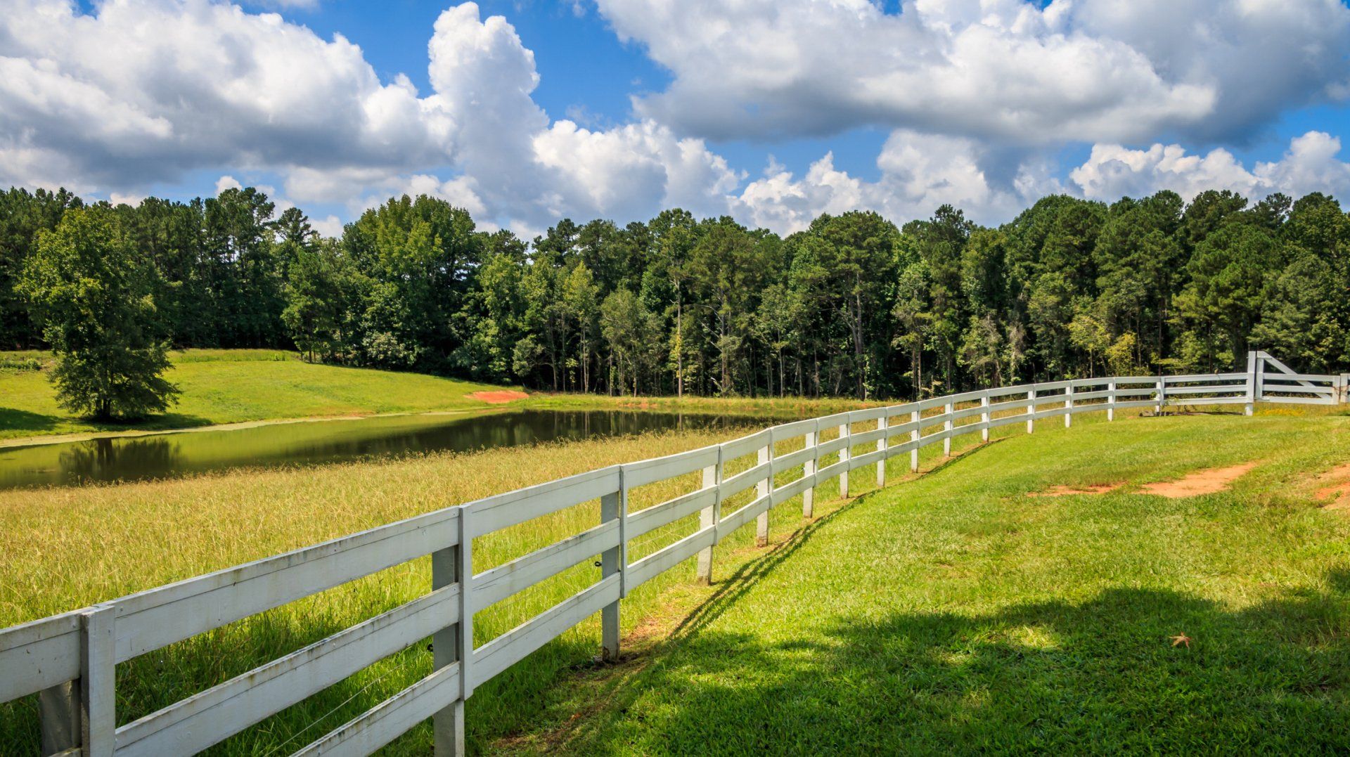 Large acreage with wooden fence — Greenwood, SC — Hilton L Dodgen Auction and Realty