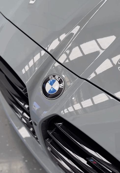 BMW M3 with single stage paint correction.