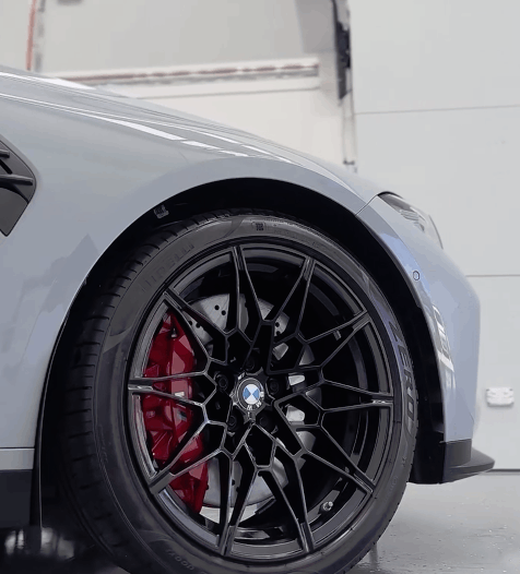 BMW M3 with feynlab ceramic coating, Interior coating and wheel coating keeping the car easy and mint every wash.