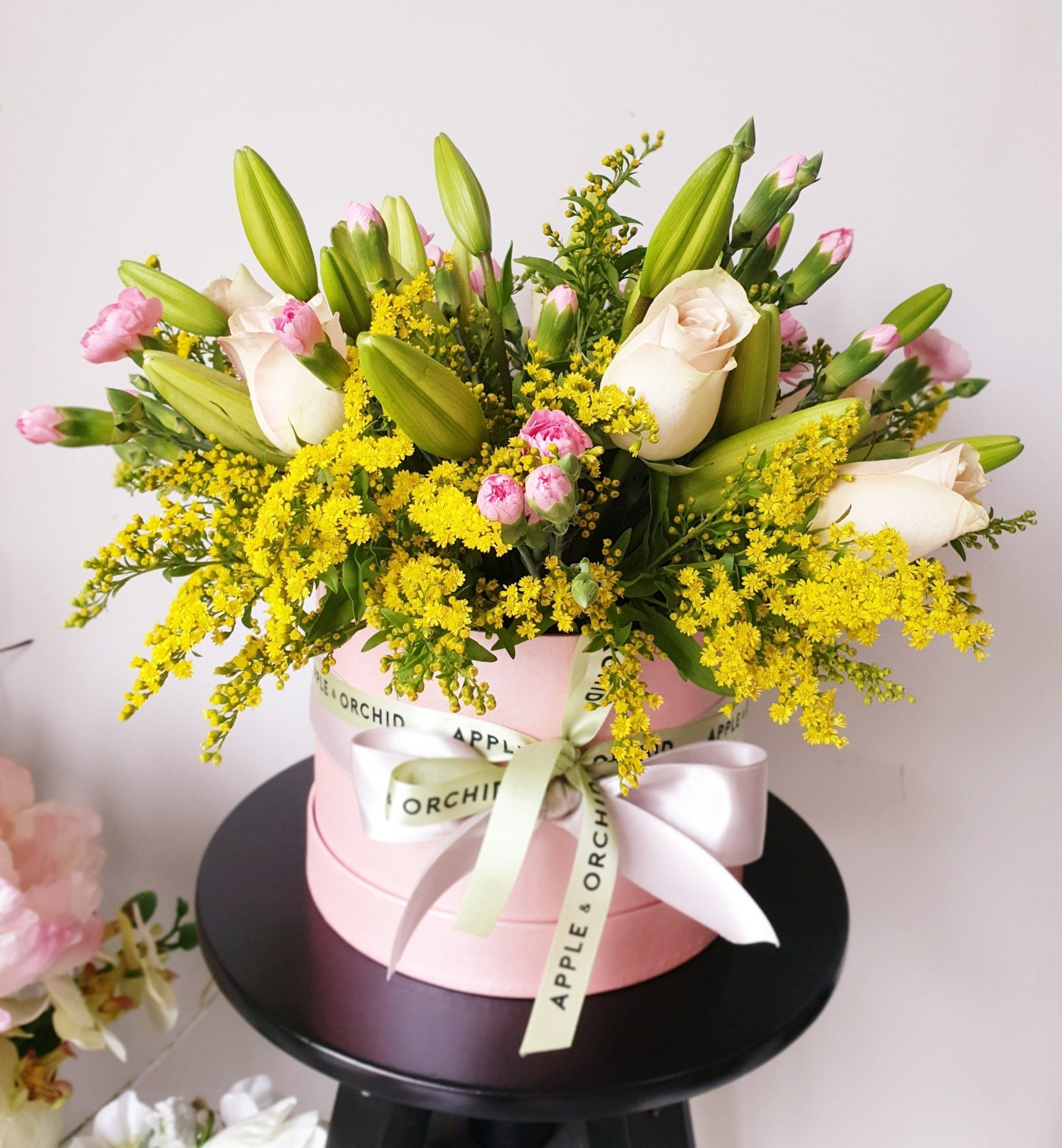 Bespoke Luxury Gifting Flowers London Apple & Orchid