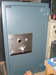 Front View of Refurbished Safe — Vaults in Santa Ana, CA