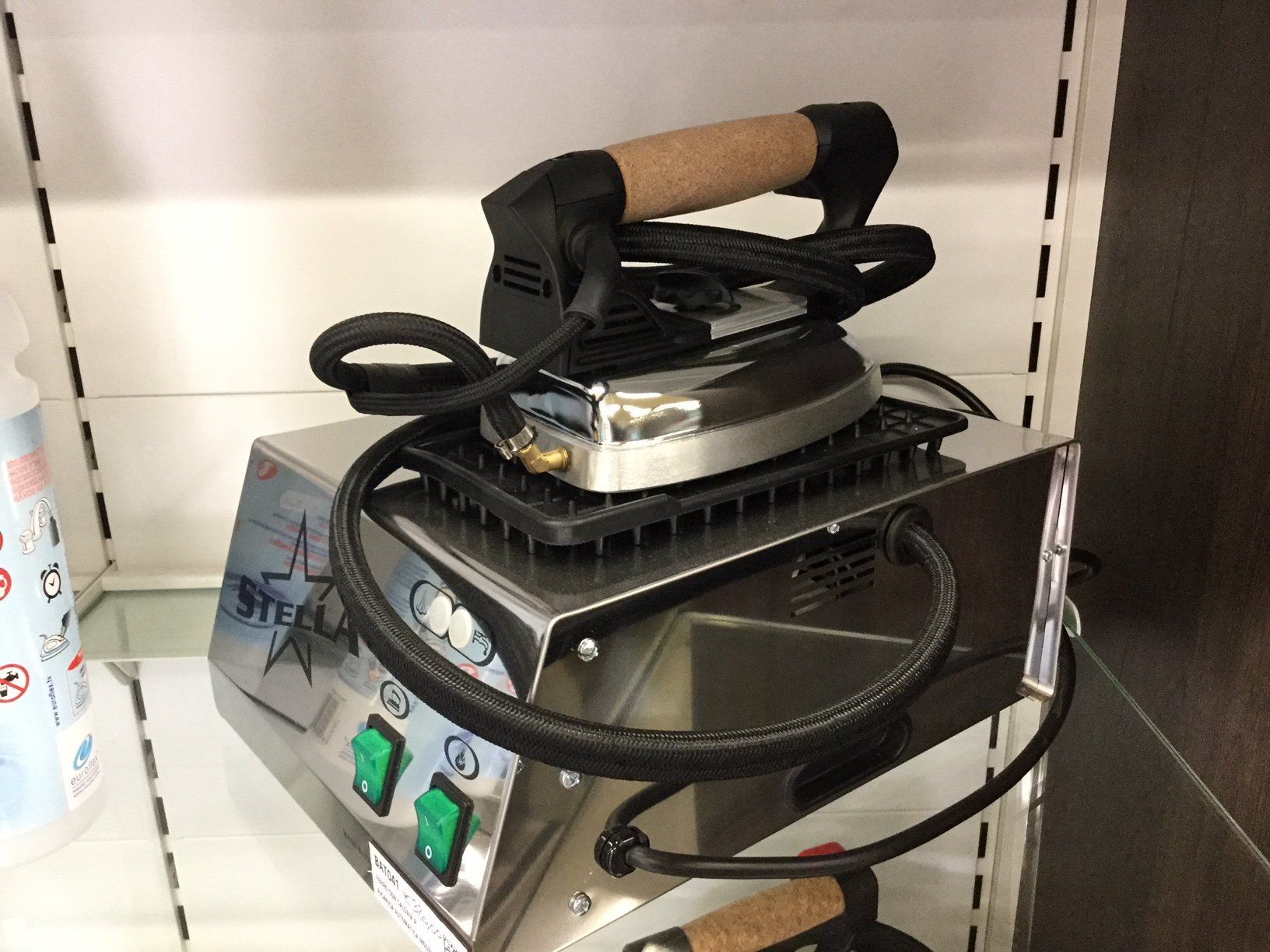 ferri da stiro con caldaia