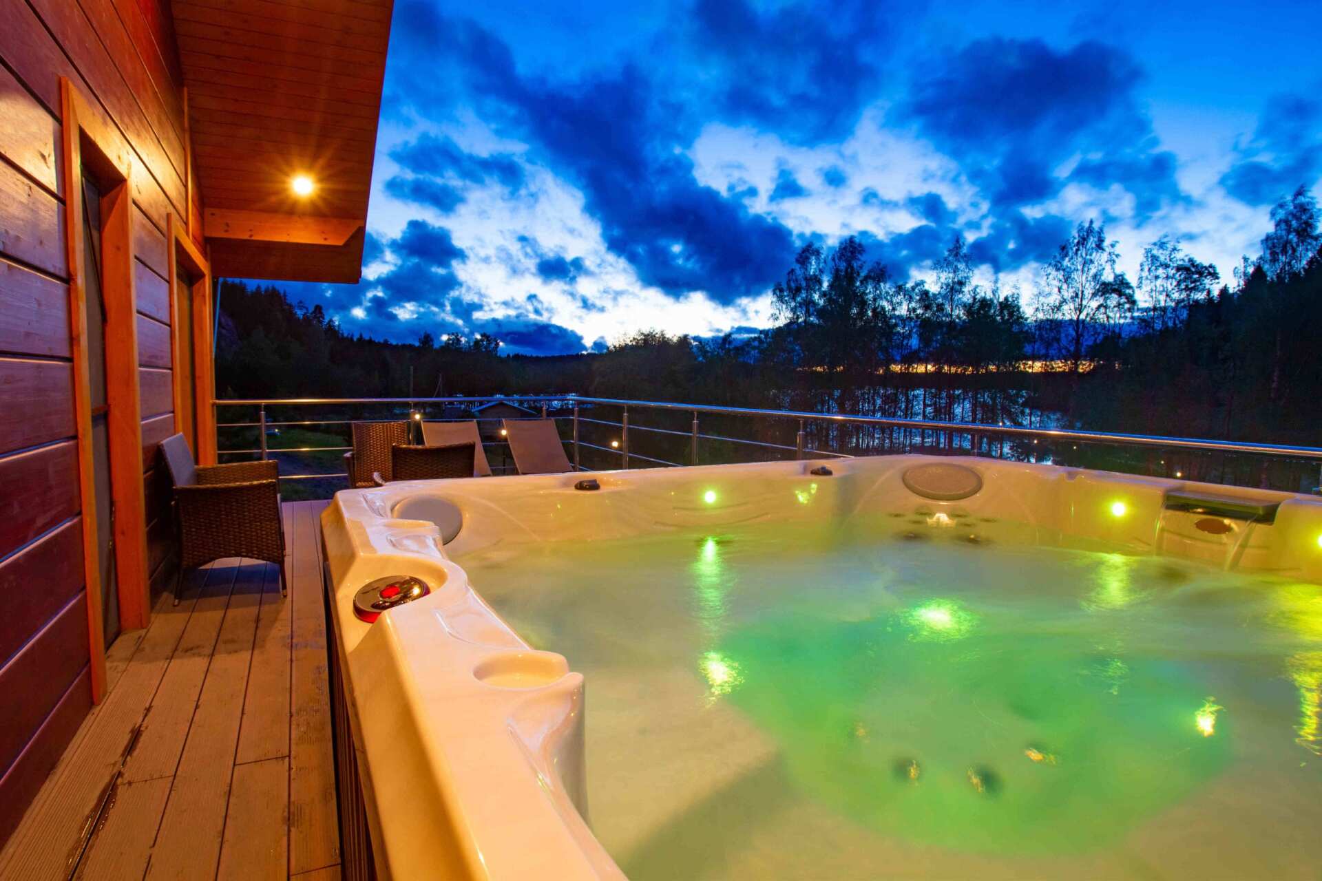 5 WAYS TO LIGHT YOUR HOT TUB AT NIGHT