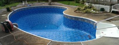 Bean Shaped Pool — Yorktown, VA — Anchor Pools & Spas