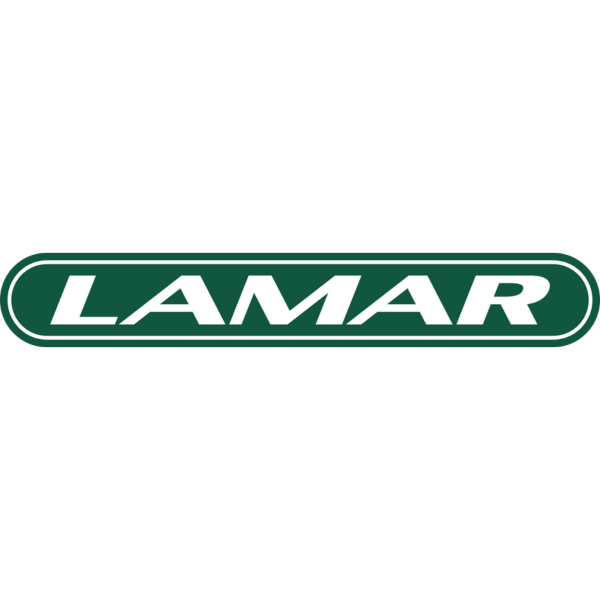 Lamar logo: White 