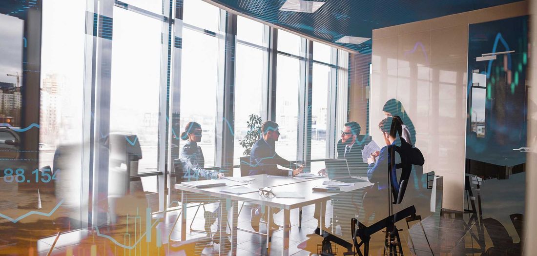 Auctora Analytica data-driven intelligence and verification solutions meeting. 