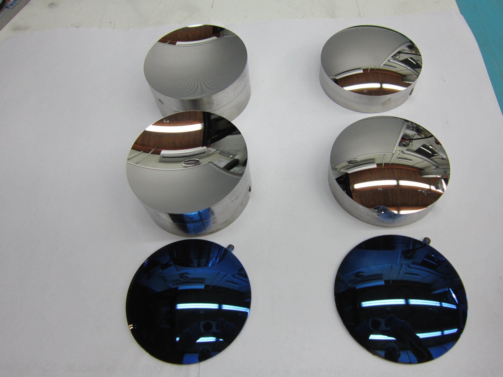 componenti di acciaio dopo lappatura