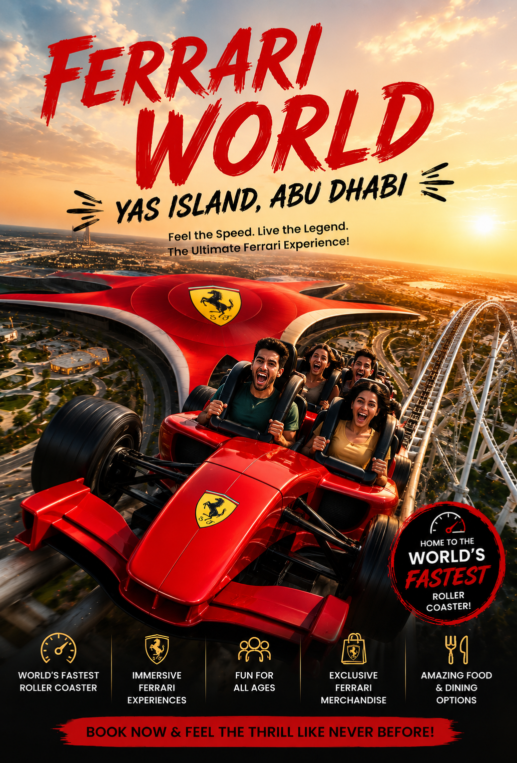 Ferrari World Yas Island Abu Dhabi