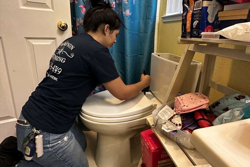 Clogged Toilet Repair