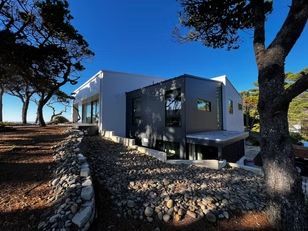 Exterior of a residential house