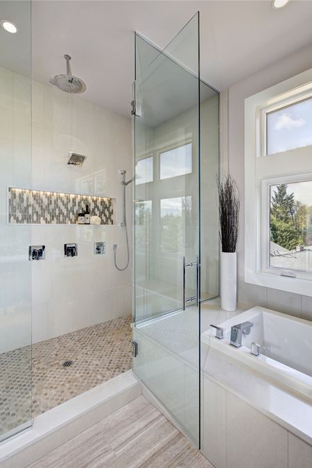 Superior Shower Doors Atlanta GA - image of frameless shower doors