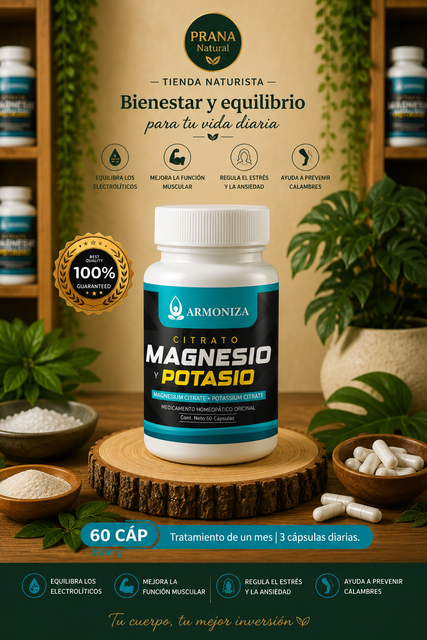 Frasco blanco de cápsulas homeopáticas de Arnica Castaño de Indias sobre un fondo claro.