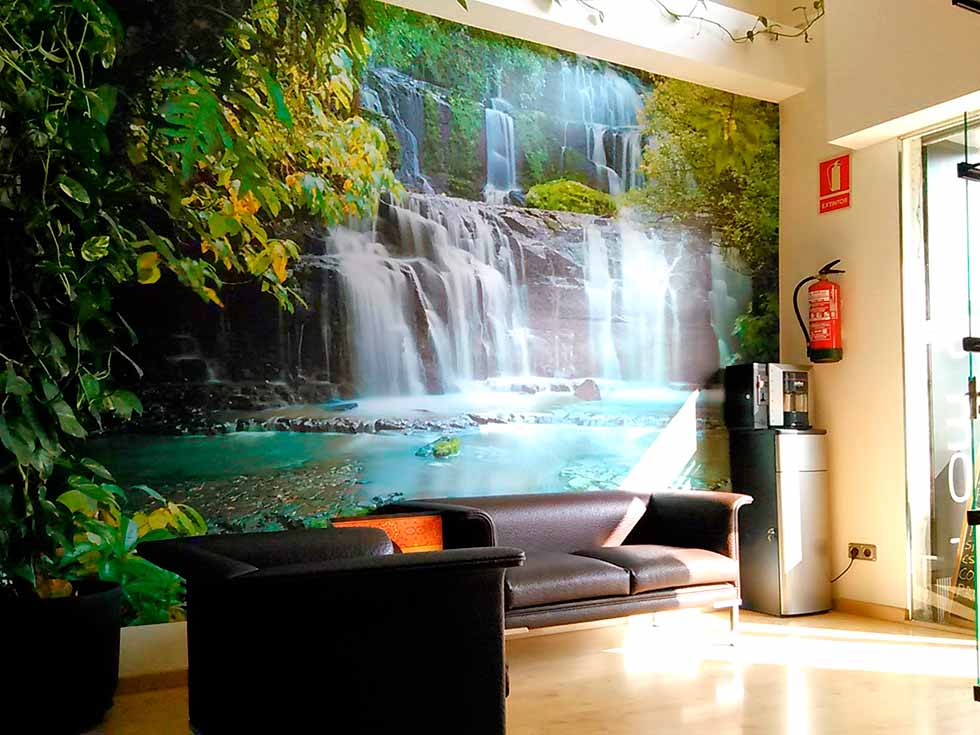 ALFOMBRAS Y PISOS VINÍLICOS S.A. DE C.V - foto-mural-pura-kaunui-falls