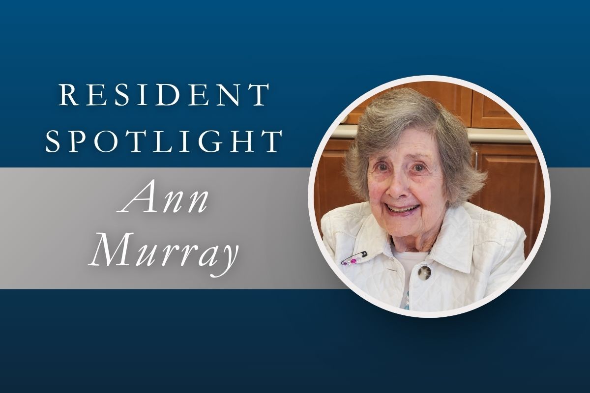 Resident spotlight graphic with 