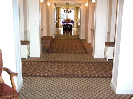 Hospitality Hallway — Flooring Services in Pleasanton, CA