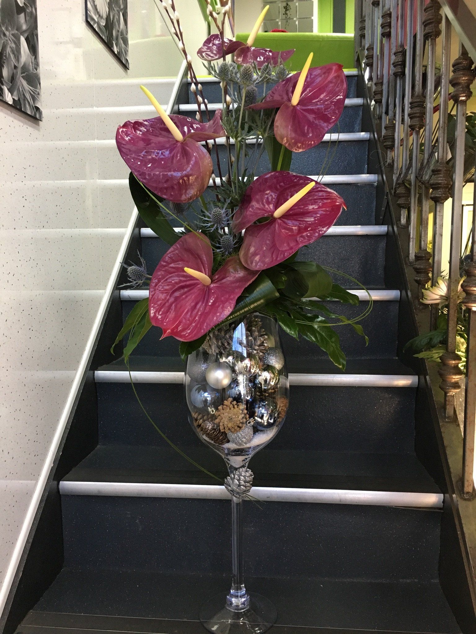 Office floral arrangements Honors Flowers