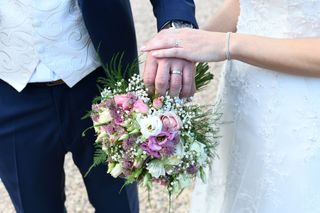 Stylish wedding flower bouquets