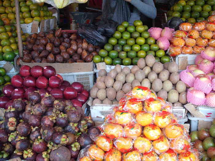 Java Rundreise kompakt Obstverkäufer