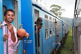 Sri Lanka Rundreise Zugfahrt