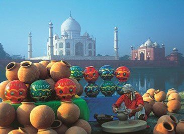 Indien Reise Agra