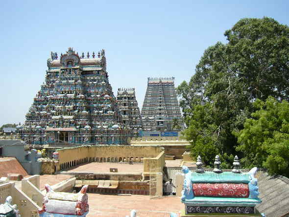 Indien Sueden Trichy Tempel