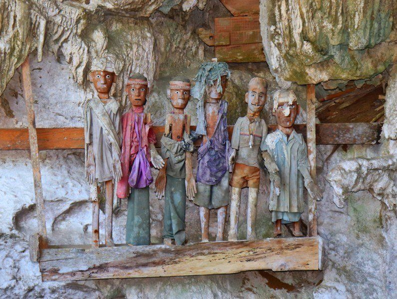 Sulawesi, Toraja Tau Tau Puppen