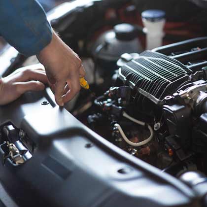 Mechanic Working in Auto Repair — Affordable Auto Repairs in King George, VA