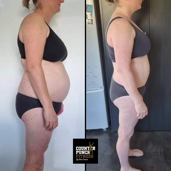 before and after photo
