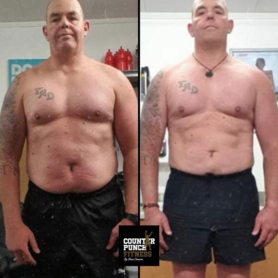 before and after photo