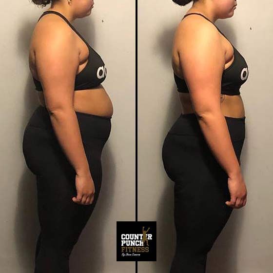 before and after photo