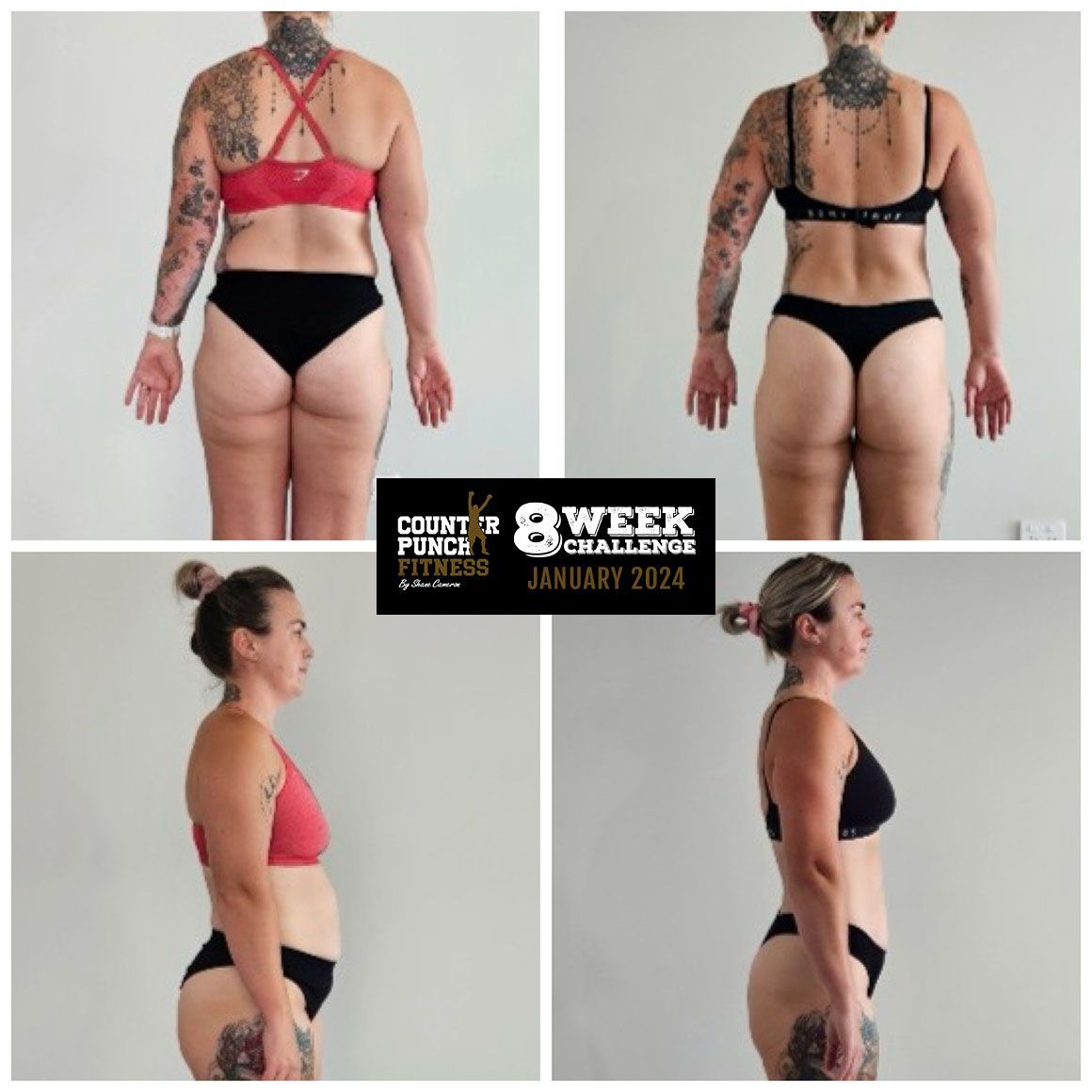 before and after photo