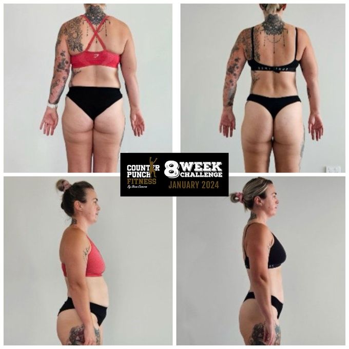 before and after photo